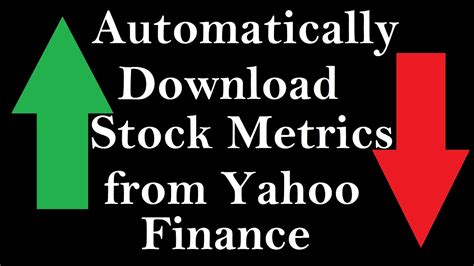 Yahoo Stock Quote: Key Metrics