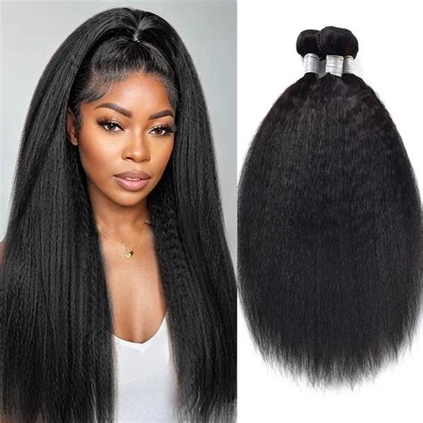 Yaki Straight Bundles: Elevate Your Hair Game with 10,000 Strands of Silky Smoothness