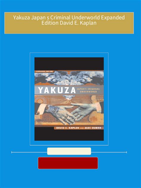Yakuza Japan s Criminal Underworld Expanded Edition Revised Kindle Editon