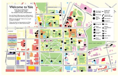 Yale University on Map: A Guide to Campus and Surroundings