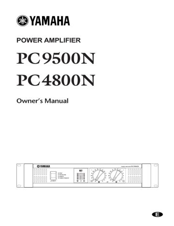 Yamaha PC9500N Ebook Kindle Editon