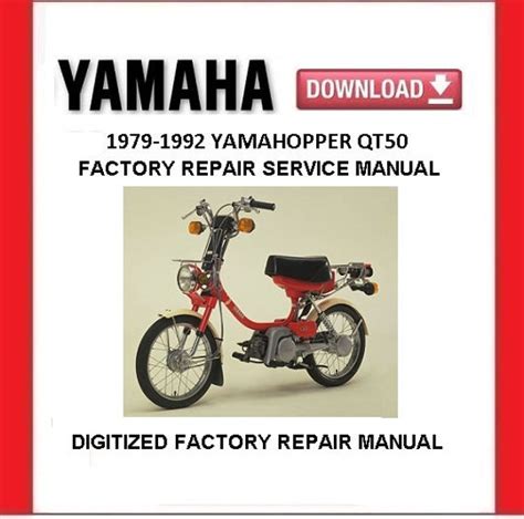 Yamaha Qt50 Workshop Service Repair Manual Ebook Kindle Editon