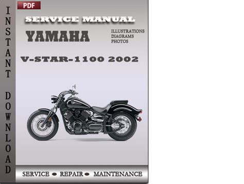 Yamaha V-Star-1100 2002 Factory Service Repair Manual Download PDF PDF
