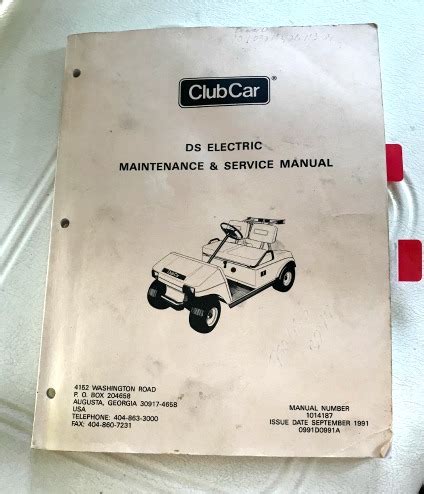 Yamaha golf cart 1992 service shop manual Ebook PDF