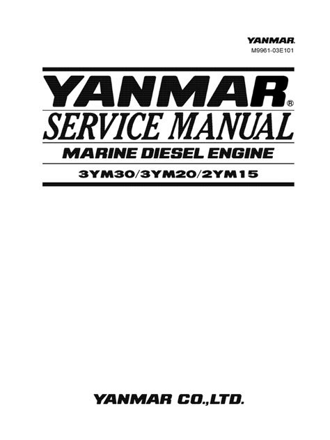 Yanmar Ym 2000 Service Ebook Doc