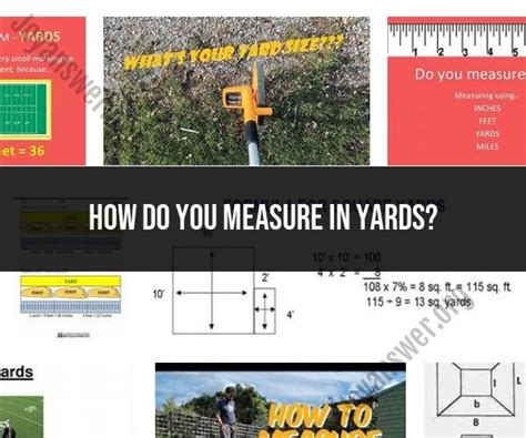 Yards: A Foundation for Understanding Distance