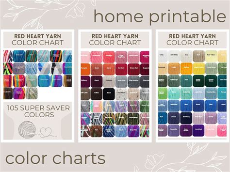 Yarn Color Chart