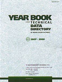 Year Book and Technical Data Directory of Indian Sugar factories PDF