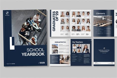 Yearbook Template Canva