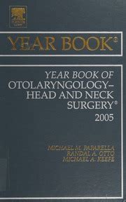 Yearbook of Otolaryngology 1998: Head &a Doc