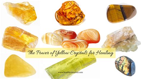 Yellow Crystals: A Symbol of Joy and Optimism