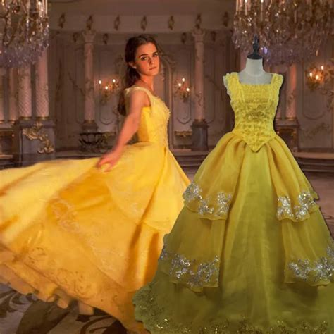 Yellow Dress Beauty and the Beast: A Timeless Fashion Statement