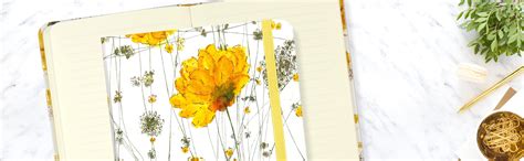 Yellow Flowers Journal (Notebook Epub