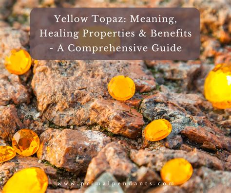 Yellow Opaque Stone: A Comprehensive Guide to Its Properties, Uses, and Applications