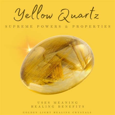 Yellow Quartz Meaning: Meaning, Properties and Uses