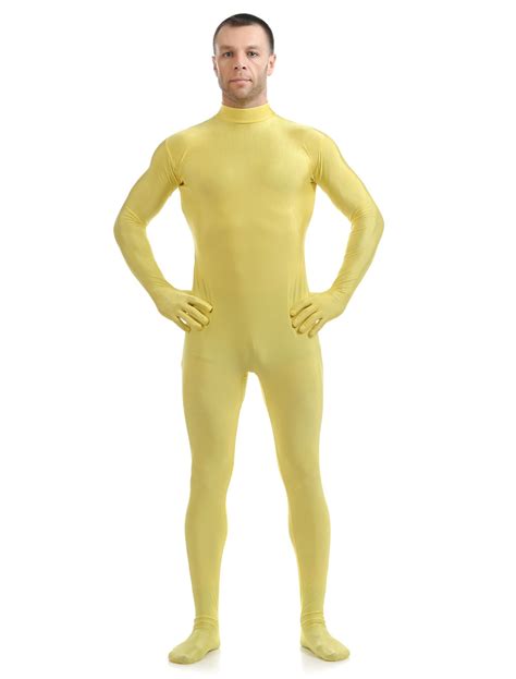 Yellow Spandex Suit: