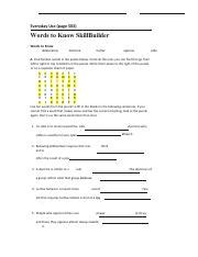 Yellow Wallpaper Words To Know Skillbuilder Answers Kindle Editon