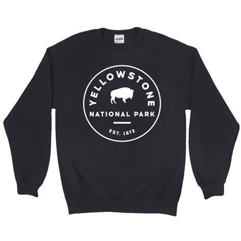 Yellowstone National Park Sweatshirts: A Guide to Staying Warm and Stylish in the Wild