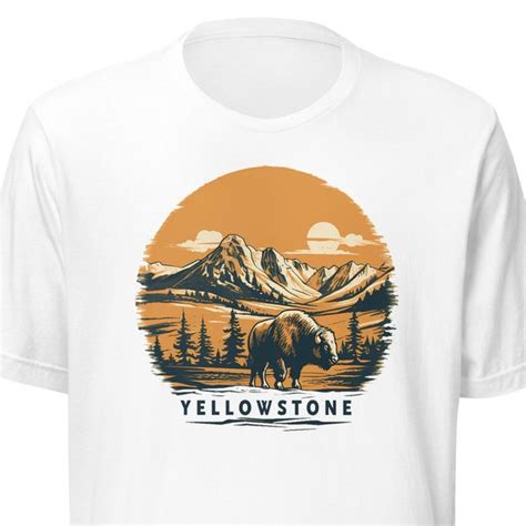 Yellowstone Park Shirt: An Enchanting Souvenir for Nature Enthusiasts