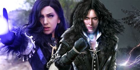 Yennefer Witcher Cosplay for the Purple-haired Sorceress