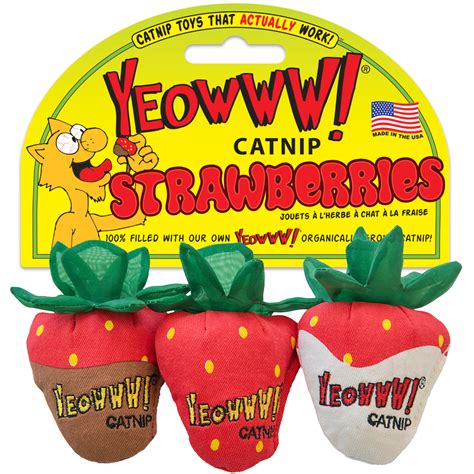 Yeowww Catnip Strawberries: The Ultimate Guide to Feline Pleasure