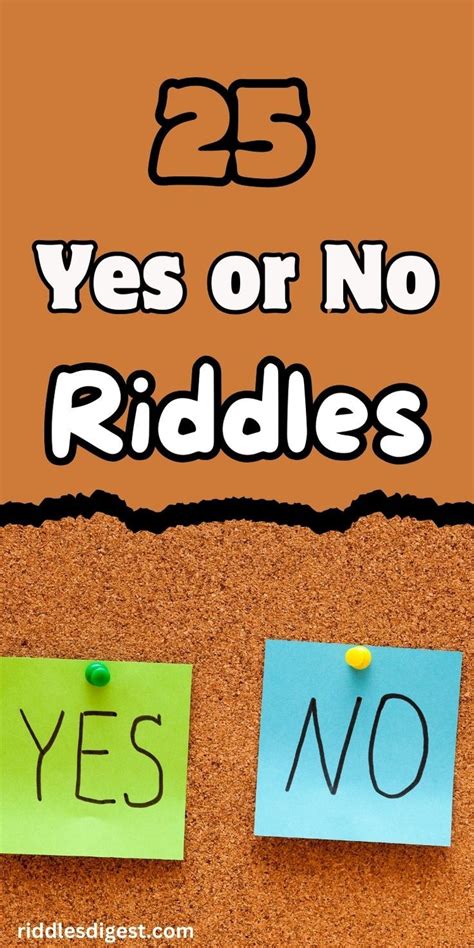 Yes and No Riddles: A Mind-Boggling Collection