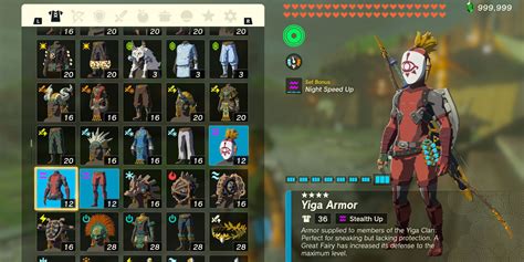 Yiga Clan Armor: A Comprehensive Guide to the Stealthy Assassin's Attire in Breath of the Wild