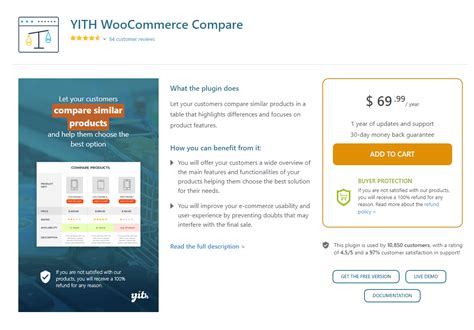 Yith Woocommerce Compare Not Working On Catalog Page