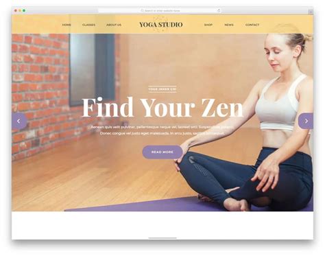 Yoga Web Templates