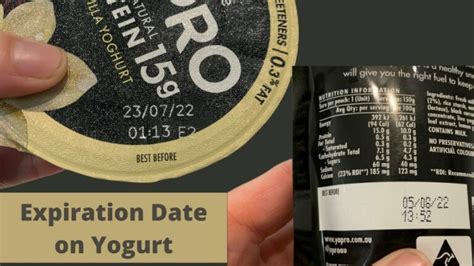 Yogurt Expiration Dates