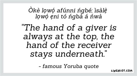 Yoruba Proverbs Epub