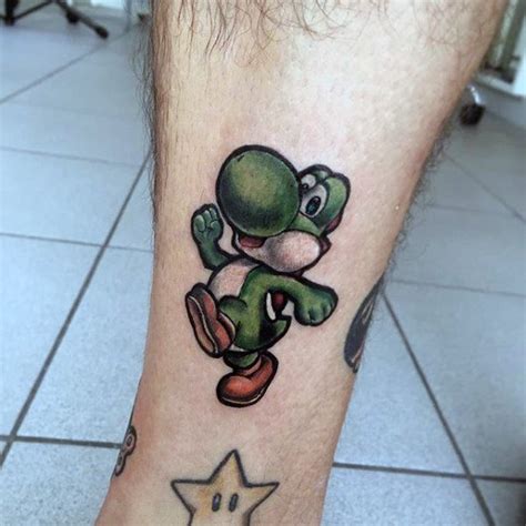 Yoshi Tattoos: 10,000+ Designs for the Dino-Loving Gamer