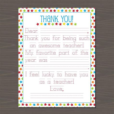 You Are The Write Teacher For Me Printable