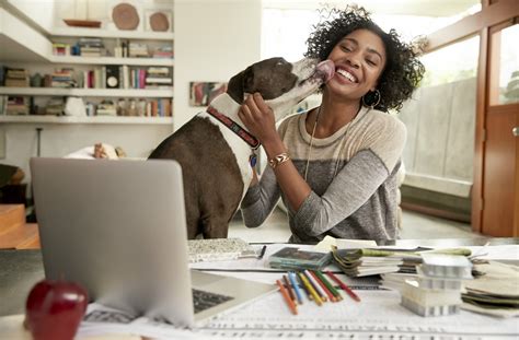 You can work from home.