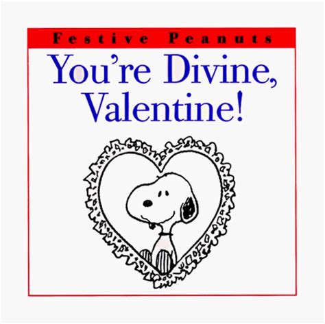 You re Divine Valentine Festive Peanuts Doc