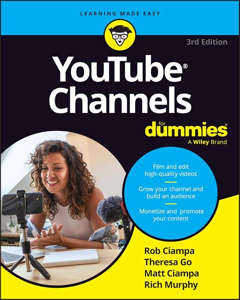 YouTube Channels For Dummies Kindle Editon