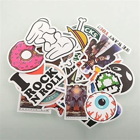 Youareking Skateboard Stickers Suitcase Fashion Doc