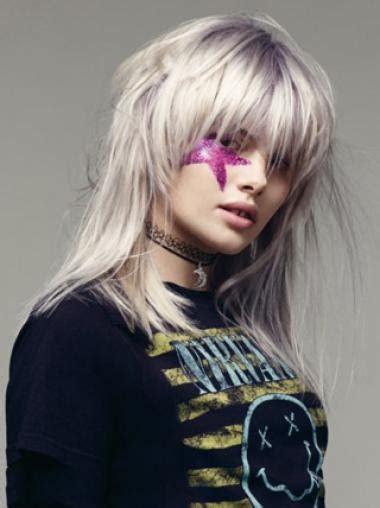 Young Fashion: Grey Layered Shoulder Length Straight Lace Front Human Wigs 2025 - VS - The Rest