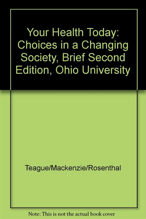 Your Health Today Choices in a Changing Society Brief Second Edition Doc