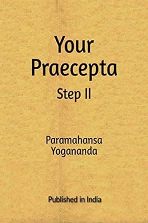 Your Praecepta Step II Doc