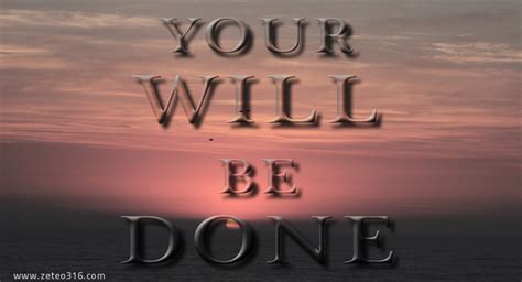 Your Will be Done PDF