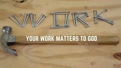 Your Work Matters to God Kindle Editon