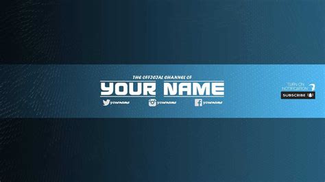 Youtube Banner Templates Free