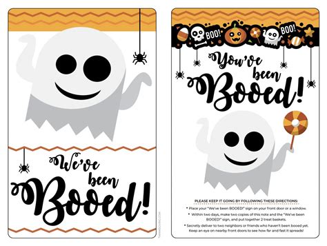 Youve Been Booed Free Printables