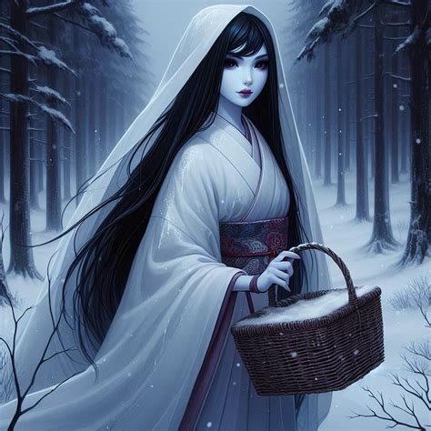 Yukime: The Snow Woman of Japanese Folklore