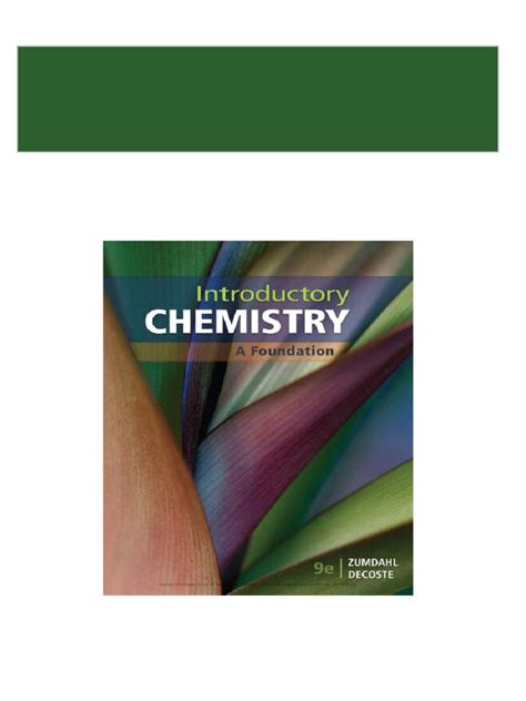 ZUMDAHL INTRODUCTORY CHEMISTRY ANSWER Ebook Doc