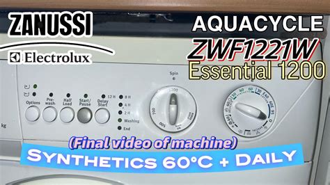 Zanussi Aquacycle 1200 Ebook PDF