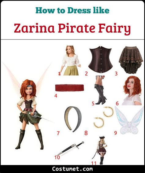 Zarina, the Pirate Fairy: Embark on an Enchanted Adventure with the Ultimate Costume Guide