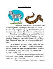 Zebra Short Story Pdf Ebook Reader