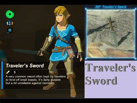 Zelda: Breath of the Wild Traveler Sword: A Comprehensive Guide to an Essential Weapon